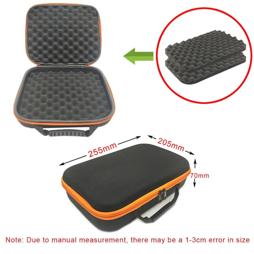 DIY Foam Hard Carry Case Storage Box Travel Zipper Bag For Outdoor Tool Accessories Personalization Shockproof Camera Bag
