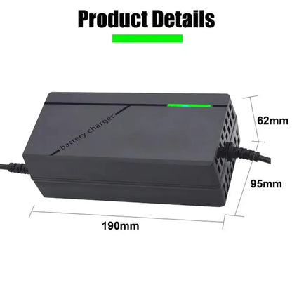 12V/24V/36V/48V/60V/72V Lithium Battery Charger 2A 3A 5A For Lithium Battery Packs Energy Storage Equipment Charging Car Charger