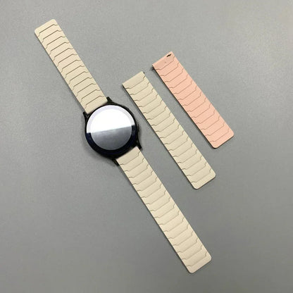 20/22mm Magnetic Strap For Huami AMAZFIT BIP 6 5 UNITY Silicone Loop Band GTR 4/3/3 Pro 2e GTS 4 mini 3 BALANCE Sports Watchband