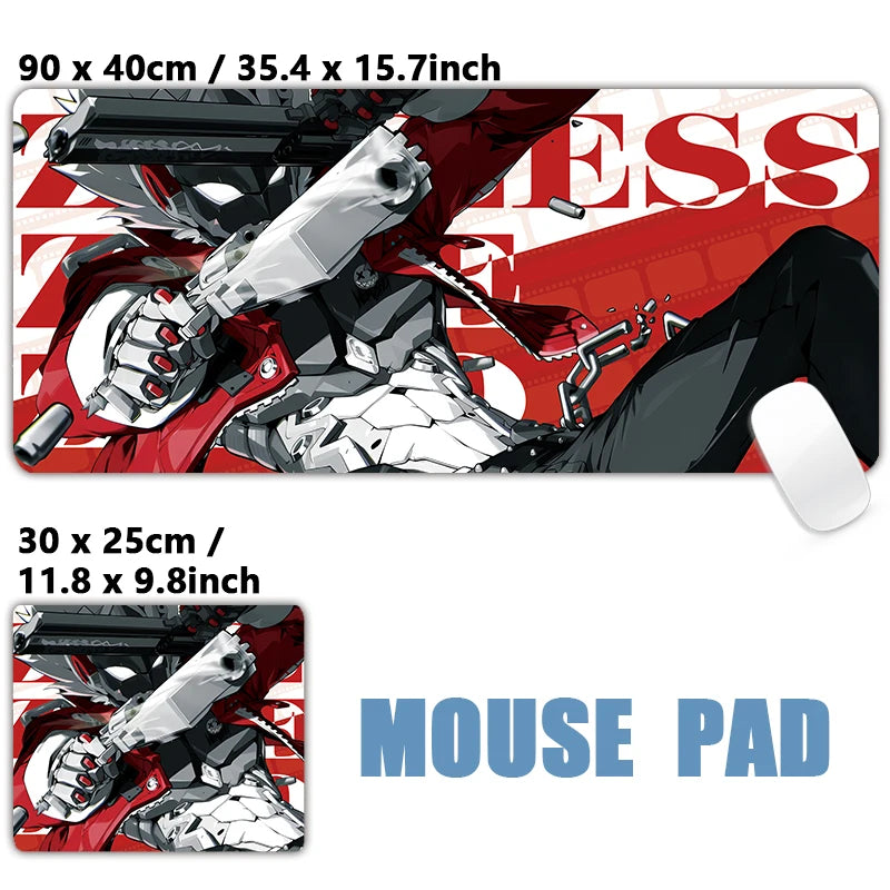ZZZ Gaming Hoshimi Miyabi Ye Shunguang Remielle Sigrid Mouse Pad Zenless Zone Zero Keyboard Desk Mats XXL Anime Girls Mousepad