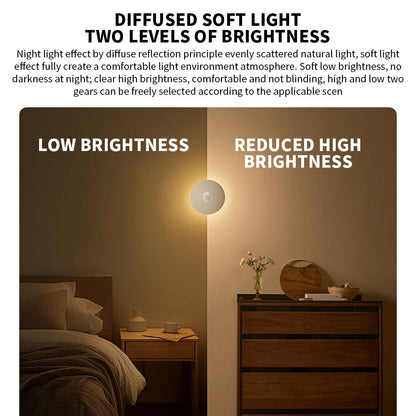 Original New MIJIA Night Light 3 Adjustable Brightness Infrared Smart Human Body Sensor Magnetic Base For Smart Home Life -CN