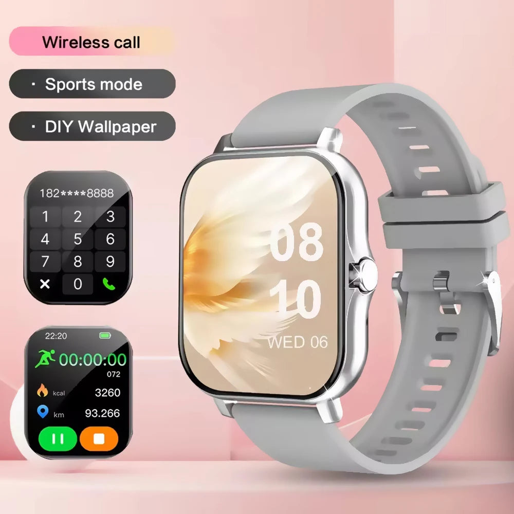 2026 Smart Watch Android IOS Phone 1.83 Inch Color Screen Bluetooth Answer Call Fitness Watches Tracker Smartwatch Women Men New