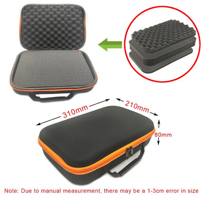 DIY Foam Hard Carry Case Storage Box Travel Zipper Bag For Outdoor Tool Accessories Personalization Shockproof Camera Bag